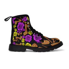 Load image into Gallery viewer, Women&#39;s Canvas Boots Nillas &#39;Kilame Royal&#39;
