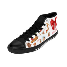 Load image into Gallery viewer, Women&#39;s High-top Sneakers Biena &#39;Feliz Navidad&#39;
