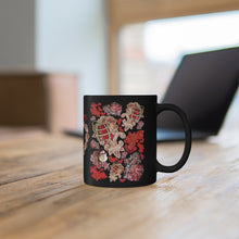 Load image into Gallery viewer, 11oz Black Mug &#39;Holidays Couture&#39;

