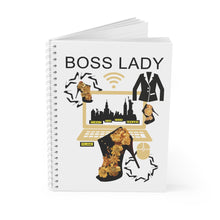 Load image into Gallery viewer, Spiral Notebook &#39;Boss lady work&#39;
