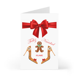 Greeting Cards (7 pcs) 'Feliz Navidad'