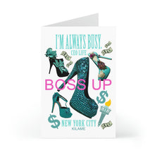 Load image into Gallery viewer, Greeting Cards (7 pcs) &#39;Boss Up&#39;
