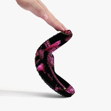 Load image into Gallery viewer, Classic Cotton Slippers &#39;Pink crystals shoes&#39;
