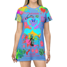 Load image into Gallery viewer, T-Shirt Dress &#39;Flamingo&#39;
