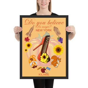 Framed poster 'Sunflower'