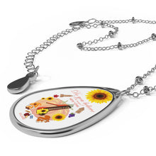 Load image into Gallery viewer, Oval Necklace &#39;Do you believe in magic&#39;
