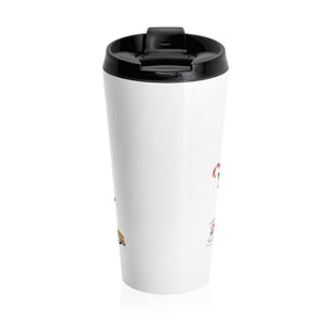 Stainless Steel Travel Mug 'Christmas in New York'