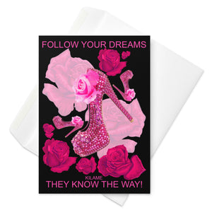 Greeting card 'Your Dreams'
