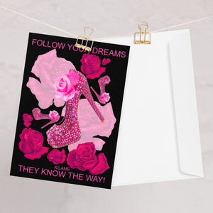 Greeting card 'Your Dreams'