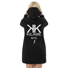 Load image into Gallery viewer, Hoodie dress Olipi Logomania &#39;Empire State of dreams&#39;
