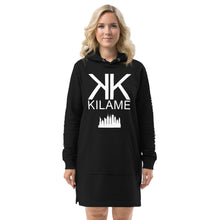 Load image into Gallery viewer, Hoodie dress Olipi Logomania &#39;Empire State of dreams&#39;
