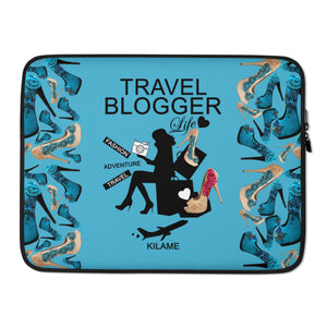 Laptop Sleeve 'Travel Blogger'