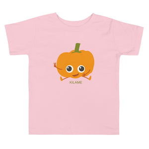 Toddler Short Sleeve Tee 'Little pumpkin'