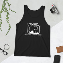 Load image into Gallery viewer, Men&#39;s Tank Top &#39;I AM NEW YORK FASHION WEEK&#39;
