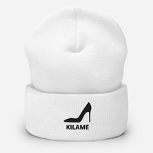 Load image into Gallery viewer, Cuffed Beanie &#39;Shoes Kilame&#39;
