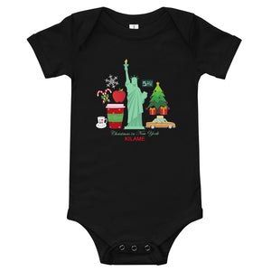 Baby body 'Christmas in New York'
