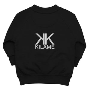 Baby Organic Bomber Jacket 'Kilame logo'