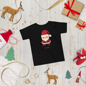 Toddler Short Sleeve Tee 'Baby Santa'