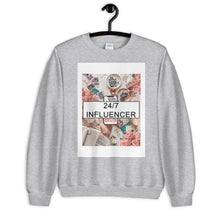 Load image into Gallery viewer, Sweatshirt &#39;24/7 Influencer&#39;
