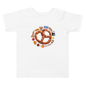 Toddler Short Sleeve Tee 'Autumn in New York'