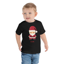 Load image into Gallery viewer, Toddler Short Sleeve Tee &#39;Baby Santa&#39;
