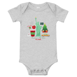 Baby body 'Christmas in New York'