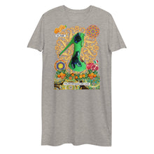 Load image into Gallery viewer, Organic cotton t-shirt dress &#39;Italian artisans&#39;
