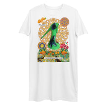 Load image into Gallery viewer, Organic cotton t-shirt dress &#39;Italian artisans&#39;
