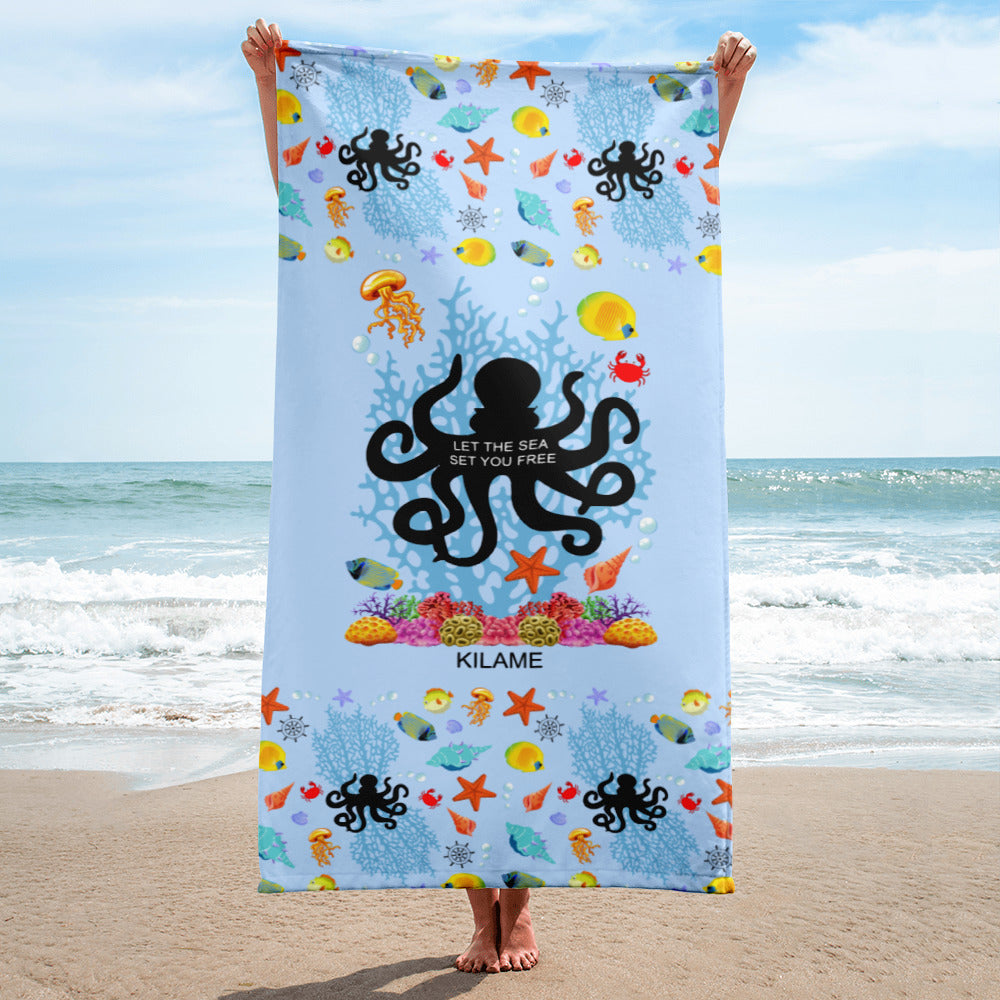 Towel 'Let the sea'