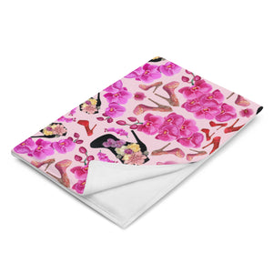 Throw Blanket 'Orchidee'