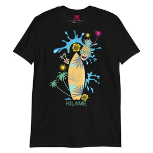 Short-Sleeve Unisex T-Shirt 'Surf life'