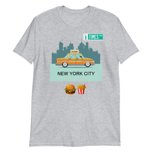 Short-Sleeve Unisex T-Shirt 'Taxi'