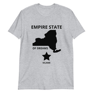 Short-Sleeve Unisex T-Shirt 'EMPIRE STATE OF DREAMS'
