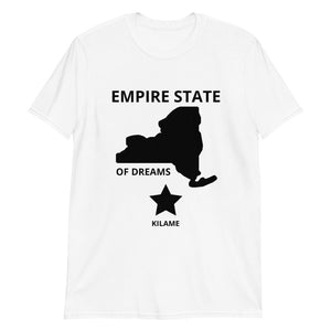 Short-Sleeve Unisex T-Shirt 'EMPIRE STATE OF DREAMS'