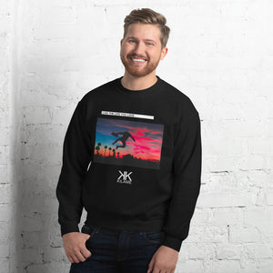 Unisex Sweatshirt 'Live the life you love'