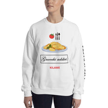 Load image into Gallery viewer, Unisex Sweatshirt &#39;Gnocchi addict&#39;
