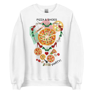 Sweatshirt 'Pizza party'