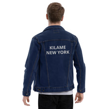 Load image into Gallery viewer, Unisex denim jacket &#39;Kilame New York&#39;
