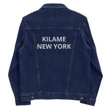 Load image into Gallery viewer, Unisex denim jacket &#39;Kilame New York&#39;
