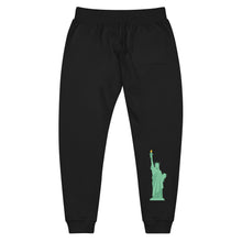 Load image into Gallery viewer, Unisex fleece sweatpants &#39;Statua Liberty&#39;
