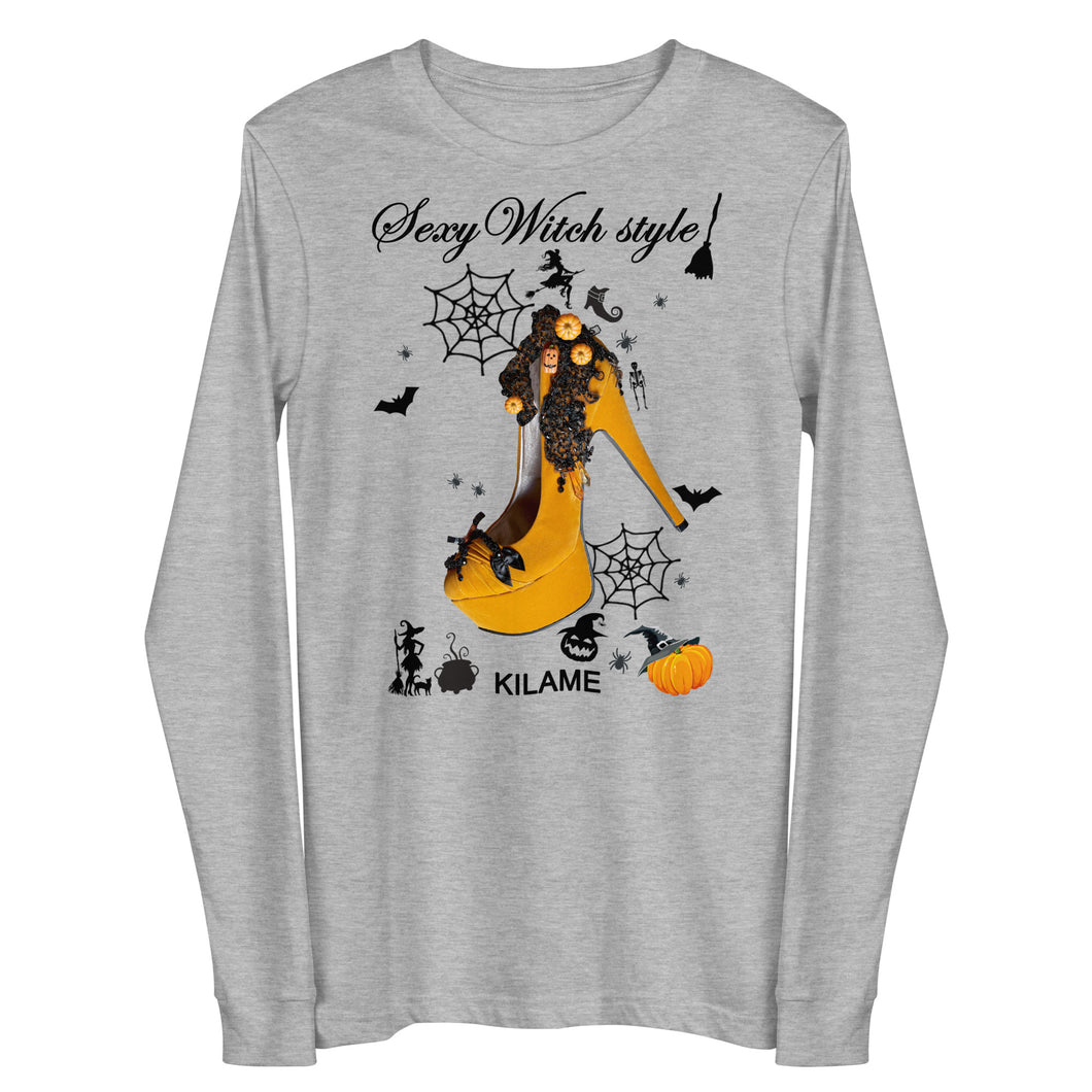 Long Sleeve Tee 'Sexy witch'