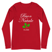 Load image into Gallery viewer, Unisex Long Sleeve Tee &#39;Buon Natale&#39;
