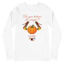 Load image into Gallery viewer, Long Sleeve Tee &#39;Do you believe in magic&#39;
