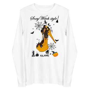 Long Sleeve Tee 'Sexy witch'