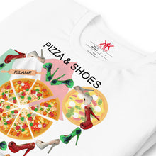 Load image into Gallery viewer, T-shirt &#39;Pizza and shoes&#39;
