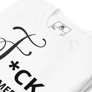 Unisex t-shirt 'Fck social media'