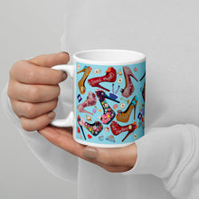 Load image into Gallery viewer, White glossy mug &#39;Wonderland&#39;
