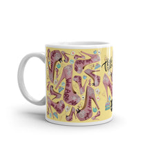 Load image into Gallery viewer, White glossy mug &#39;Tea Party&#39;
