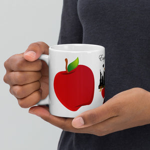 White glossy mug 'Empire State of dreams'