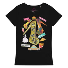 Load image into Gallery viewer, Women’s basic organic t-shirt &#39;Fantasy show&#39;
